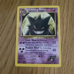 Pokemon Sabrina's Gengar Gym Challenge 29/132 Rare Regular English 1995, 96, 98 - Image 1