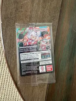 RARE One Piece Monkey D. Luffy US College Basketball Promo Card RUTGERS SEALED - Image 2