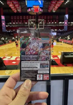 One Piece Monkey D. Luffy College Basketball SEALED Promo Card & Poster RUTGERS - Image 3