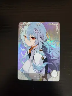 Goddess Story Waifu Card - Evangelion - Rei Ayanami - NS-5M08SR-08 SR - Image 1