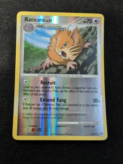 Raticate 29/99 REVERSE HOLO Arceus Pokemon Card - Image 1