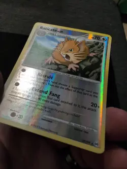 Raticate 29/99 REVERSE HOLO Arceus Pokemon Card - Image 3