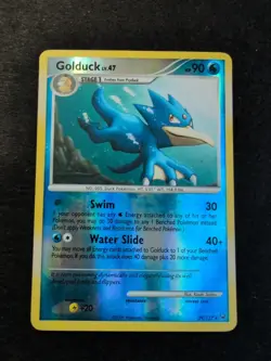 Golduck 29/127 Reverse Holo Rare Platinum Base Set Pokemon Card 2009 - Image 1