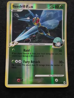 Beedrill G 53/99 Reverse-Holo Platinum Arceus Pokemon Card - Image 1