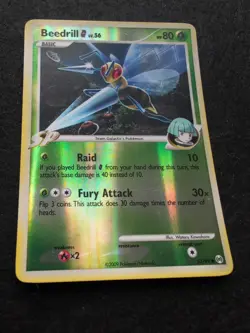 Beedrill G 53/99 Reverse-Holo Platinum Arceus Pokemon Card - Image 2