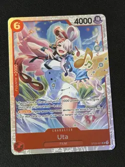 Uta ST23-001 Starter Deck 23: RED Shanks - One Piece Card Game - NM - Image 1