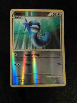 Dratini 62/102 Reverse Holo HGSS Triumphant Set Pokemon Card 2010 - Image 1
