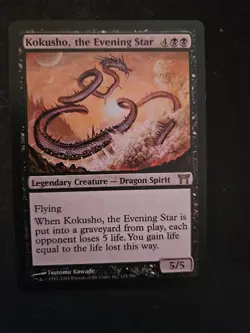 Kokusho, the Evening Star x1 - Champions of Kamigawa English NM - Image 1