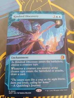 x1 Kindred Discovery WOT Enchanting Tales MTG 22 MYTHIC M/NM 1x - Image 1