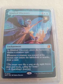 x1 Kindred Discovery WOT Enchanting Tales MTG 22 MYTHIC M/NM 1x - Image 3