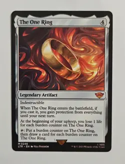 The One Ring Non-Foil #246 | LTR The Lord Of The Rings | MTG | NM - Image 1