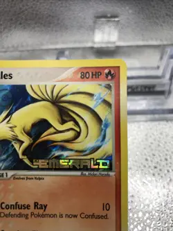 Ninetales Stamped Pokemon Card TCG Emerald Reverse Holo 38/106 - Image 3