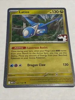 Latios (Cosmos Holo) Pokemon Prize Pack Series 8 MEG 101/132 NM - Image 1