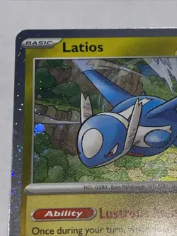 Latios (Cosmos Holo) Pokemon Prize Pack Series 8 MEG 101/132 NM - Image 4