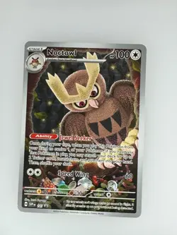 2023 Pokemon Scarlet & Violet Noctowl 141 NM - Image 1
