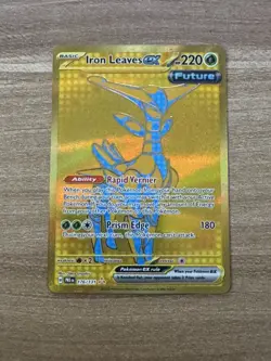 Pokemon TCG Prismatic Evolutions #176/131 Iron Leaves ex - Image 1