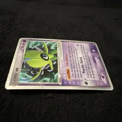 Celebi ex ULTRA RARE 17/17 Pokemon TCG Pop Series 2 Holo Foil Holographic LP - Image 4