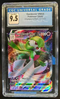 2020 Pokemon SWSH Champion's Path Gardevoir VM Holo #017/073 CGC 9.5 - Image 1