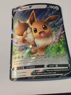 Eevee Evolutions V Promo Complete SWSH 9 Card Set Eeveelutions Pokemon HP - DMG - Image 3