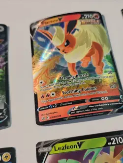 Eevee Evolutions V Promo Complete SWSH 9 Card Set Eeveelutions Pokemon HP - DMG - Image 4