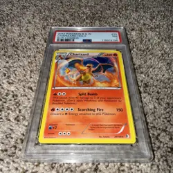 2012 Pokemon Black & White Boundaries Crossed Charizard Cosmos Holo 20/149 PSA 7 - Image 4