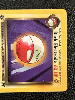 Pokemon Dark Electrode 34/82 Team Rocket Regular Uncommon 1st Edition - Image 2