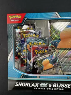 Pokemon TCG Snorlax ex and Blissey ex Special Collection Box 8 Pack Box NEW RARE - Image 2