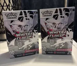 Pokemon White Flare Booster Bundle Lot (2) - Factory Sealed - 12 Packs Total - Image 1