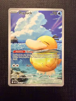 Pokemon Psyduck IR 226/217 Illustration Rare Ascended Heroes NM Pack Fresh TCG - Image 1