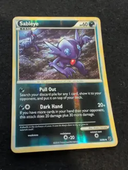 Sableye - 35/90 - Uncommon, English Pokemon Undaunted Reverse Holo - Image 2
