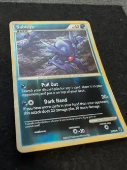 Sableye - 35/90 - Uncommon, English Pokemon Undaunted Reverse Holo - Image 3