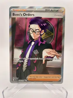 Boss’s Orders 256/217 Ultra Rare Full Art Pokemon TCG Ascended Heroes NM - Image 1