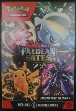 Pokemon TCG Scarlet And Violet Series Paldean Fates Booster Bundle Box Sealed - Image 1
