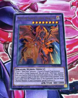 Meteor Black Comet Dragon INOV-EN041 1st Edition ULTRA VLP / NM X1 + Materials - Image 1
