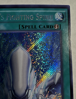 YuGiOh Dragon's Fighting Spirit MVP1-ENS07 Secret Rare 1st Edition NM - Image 3