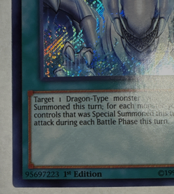 YuGiOh Dragon's Fighting Spirit MVP1-ENS07 Secret Rare 1st Edition NM - Image 4