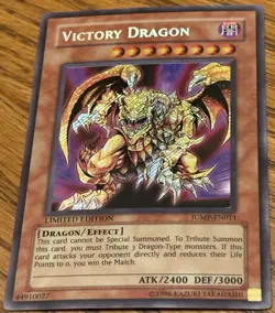 Yugioh Jump Promo Victory Dragon Jump-EN011 Secret Rare Limited Edition LP 🔥🔥 - Image 1
