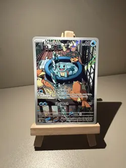 Squirtle - 148/142 - Illustration Rare - Stellar Crown - Pokemon Card - NM/M - Image 3