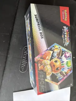 Pokemon TCG Scarlet and Violet Prismatic Evolutions Surprise Box Sealed New - Image 1