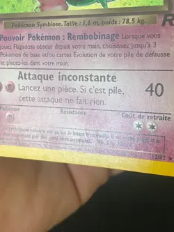 CARTE POKEMON FLAGADOSS OBSCUR 12/82 FR HOLO WIZARDS TEAM ROCKET - TBE+ - Image 5