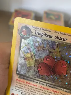 CARTE POKEMON TRIOPIKEUR OBSCUR 6/82 FR HOLO SWIRL WIZARDS TEAM ROCKET - TBE - Image 5