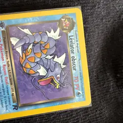 CARTE POKEMON LEVIATOR OBSCUR 25/82 EDITION 1 FR RARE WIZARDS TEAM ROCKET - BE - Image 5
