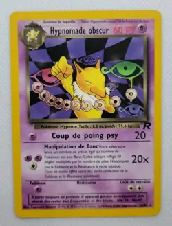 Carte Pokemon HYPNOMADE OBSCUR 26/82 Team Rocket ED2 Wizards 2001 FR NEAR MINT - Image 1
