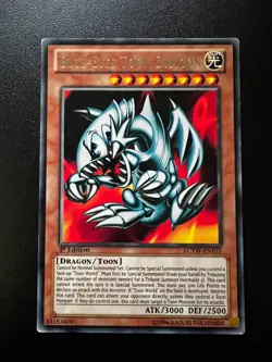 Blue-Eyes Toon Dragon LCYW-EN103 Rare 1st Edition Light Play+ Yugioh - Image 1
