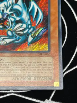 Yu-Gi-Oh! Blue Eyes Toon Dragon MRL-000 Secret Rare 1st edition LP Asian English - Image 5