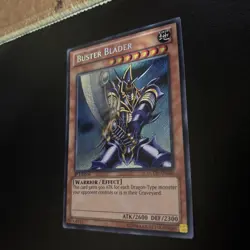 YUGIOH • BUSTER BLADER • SECRET RARE • LCYW-EN020 • 1st EDITION • LP - Image 3