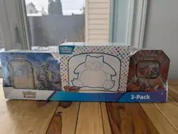 Pokemon TCG Scarlet & Violet 151 ETB + 2 Tins Costco Bundle New SEALED - Image 1
