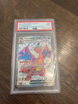 Charizard ex 056 Sv: Scarlet & Violet Promo Cards Holo PSA 9 - Image 1