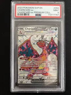 Charizard ex 056 Sv: Scarlet & Violet Promo Cards Holo PSA 9 - Image 1