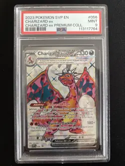 Charizard ex 056 Sv: Scarlet & Violet Promo Cards Holo PSA 9 - Image 1